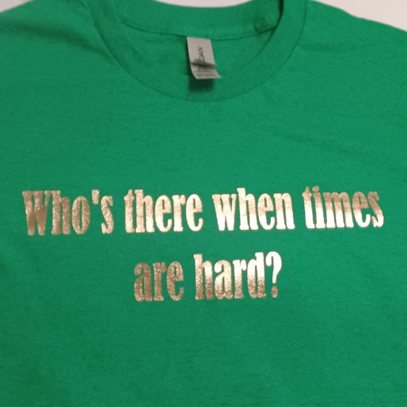 Short sleeve green tee shirt, Gangsta & Gentleman. Medium - Picture 1 of 5